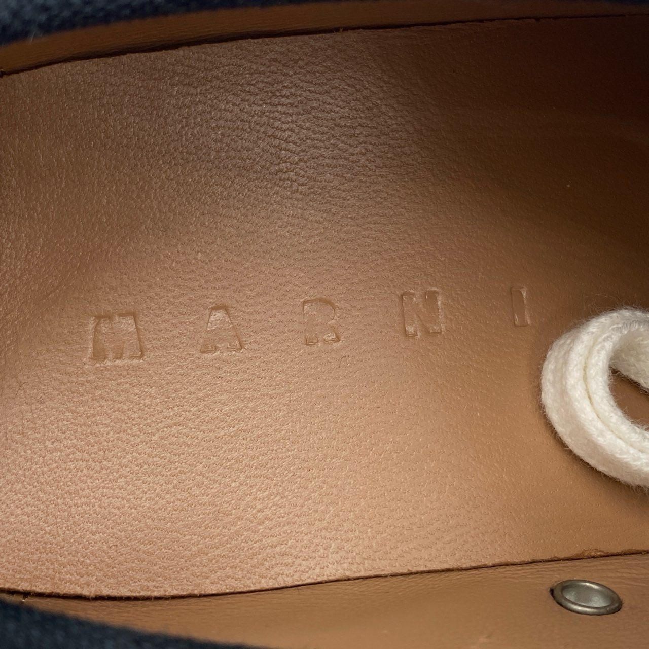 1h20《極美品》 MARNI マルニ PABLO パブロ ビッグフット スニーカー シューズ サイズ37 ブラック ホワイト キャンバス レディースk02i