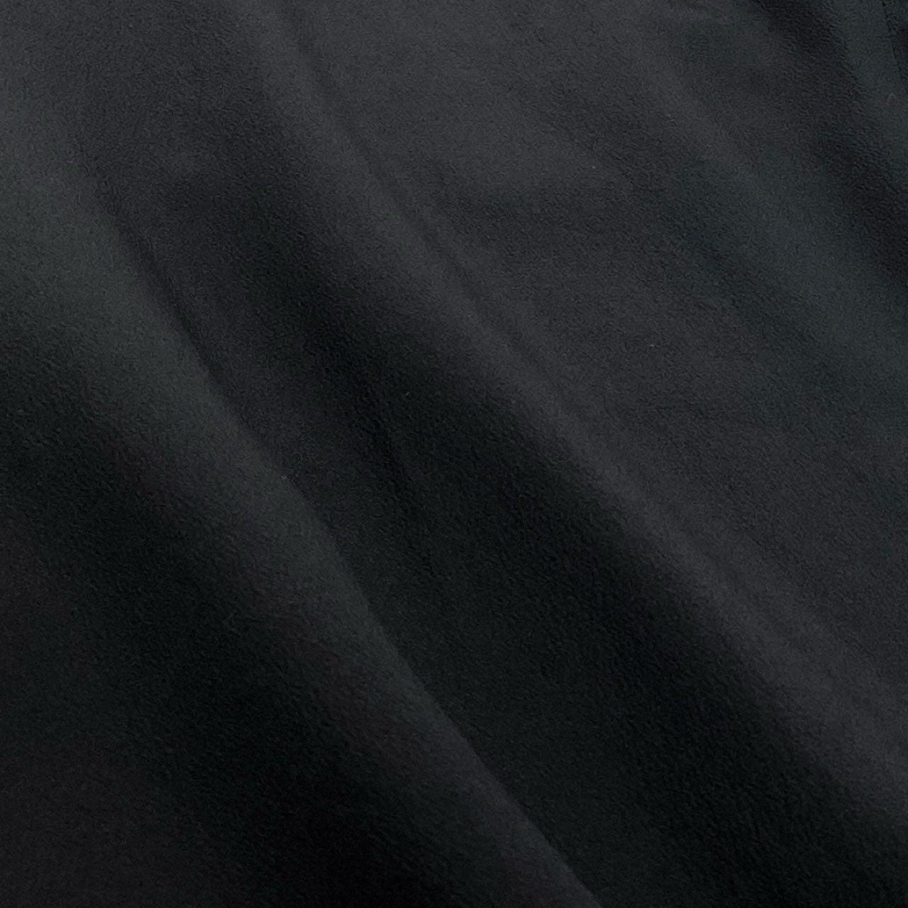 13f7 CHANEL シャネル 総シルク シェルボタン 長袖ブラウス シャツ ロングスリーブ 紙タグ VINTAGE 42 ブラック シルク100%