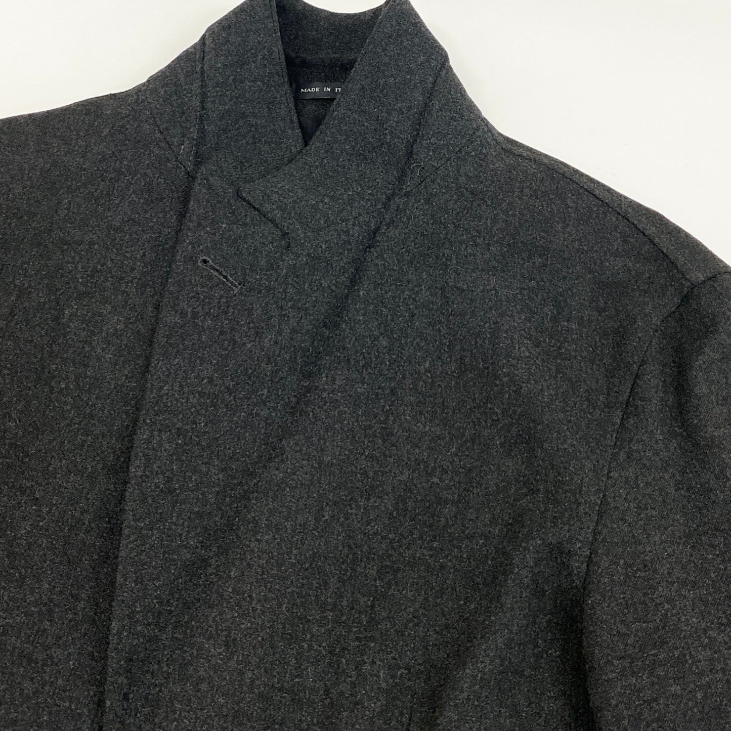 30h29 EMPORIO ARMANI エンポリオアルマーニ スーツセットアップ 上下セットアップ イタリア製 50サイズ グレー メンズ 男性用u02t