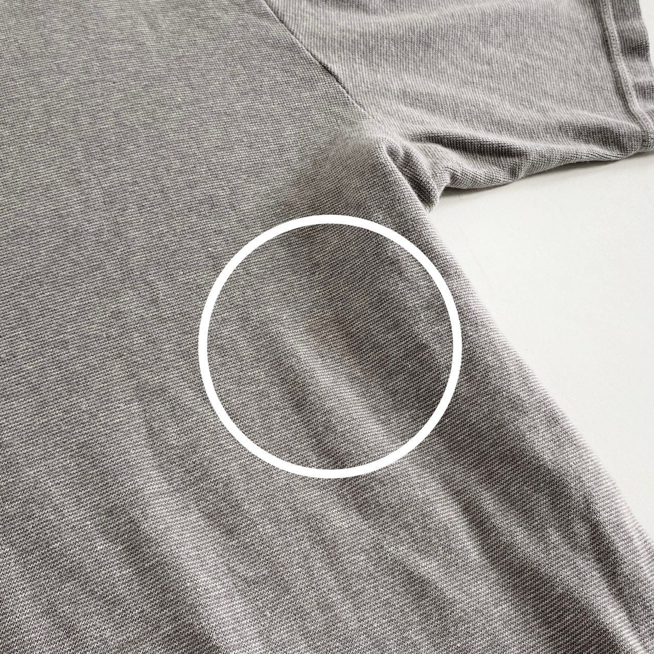 50h10 フランス製 LUTAYS リュテス 半袖Tシャツ カットソー トップス サイズ50 グレー系 コットン100% メンズ 男性用