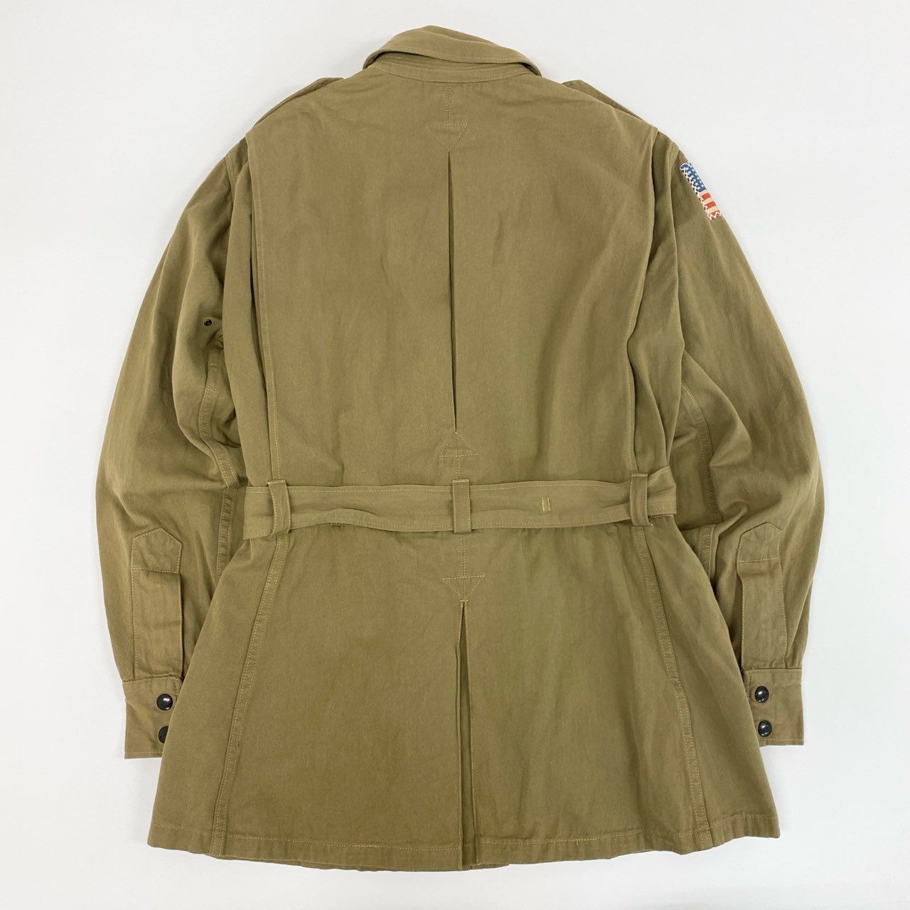 6f11 Buzz Rickson’s バズリクソンズ パラシュートジャケット 空挺ジャケット ミリタリー 1942モデル 55-C-35826 38R カーキ ブラウン系