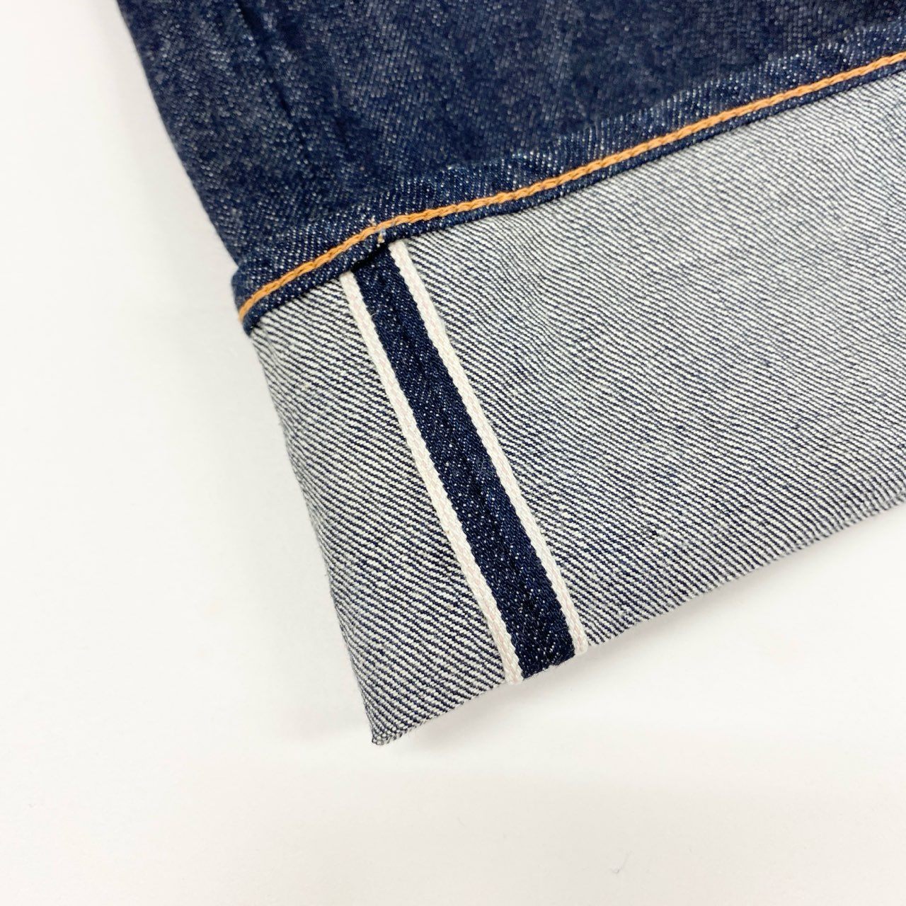 44h26 《美品》 FULL COUNT フルカウント Bush Pants Non Wash ブッシュパンツ ボトムス ジーンズ デニム 1246 30 34 Mサイズ インディゴブルー コットン メンズo07t