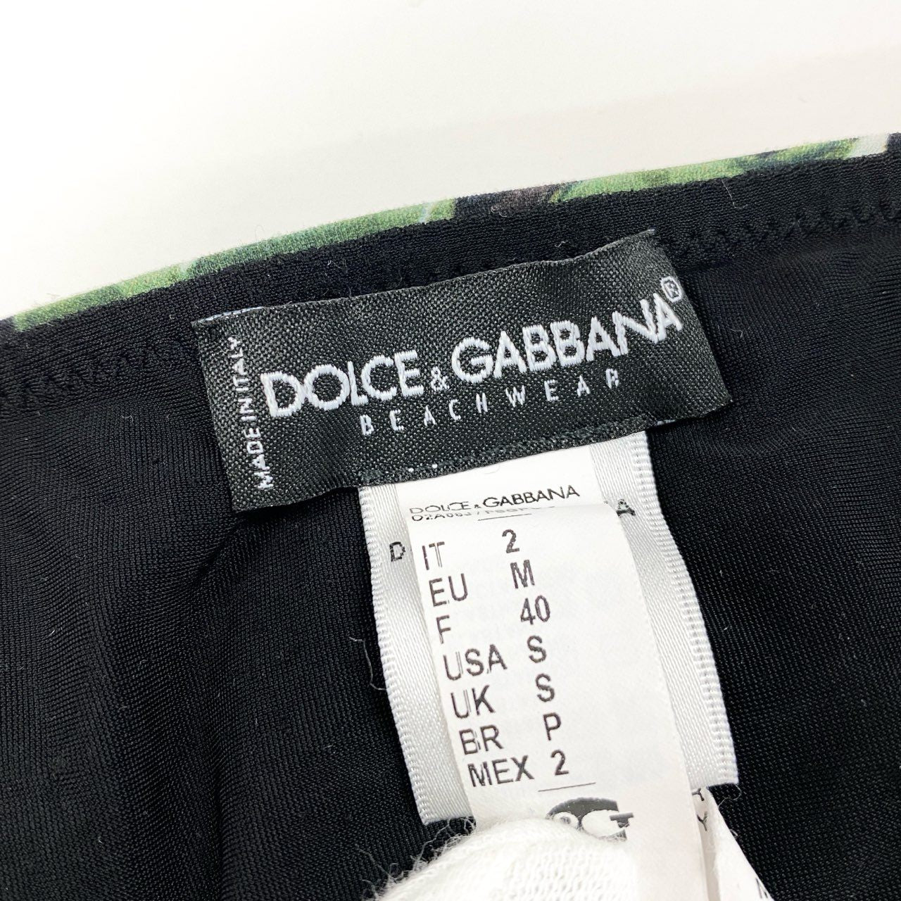 5d2 DOLCE&GABBANA ドルチェアンドガッバーナ BEACH WEAR スイムウェア ビーチウェア 水着 ボタニカル フラワー 花柄 EU:M マルチカラー レディース