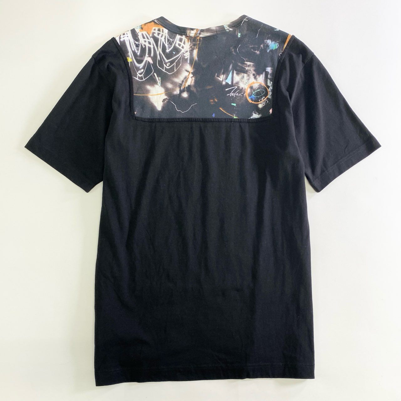 55k1 COMME des GARCONS SHIRT コムデギャルソン シャツ 20AW Futura 2000 フューチュラ 再構築 Tシャツ W28101 X ブラック TEE カットソー