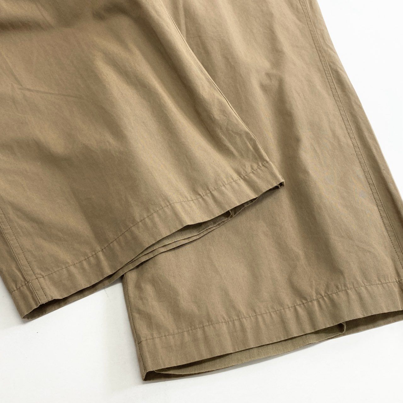 38c23 《未使用》 定価¥19,800 SEEALL シーオール MINER PANTS マイナーパンツ 46 ベージュ タグ付き SAU23 PT382