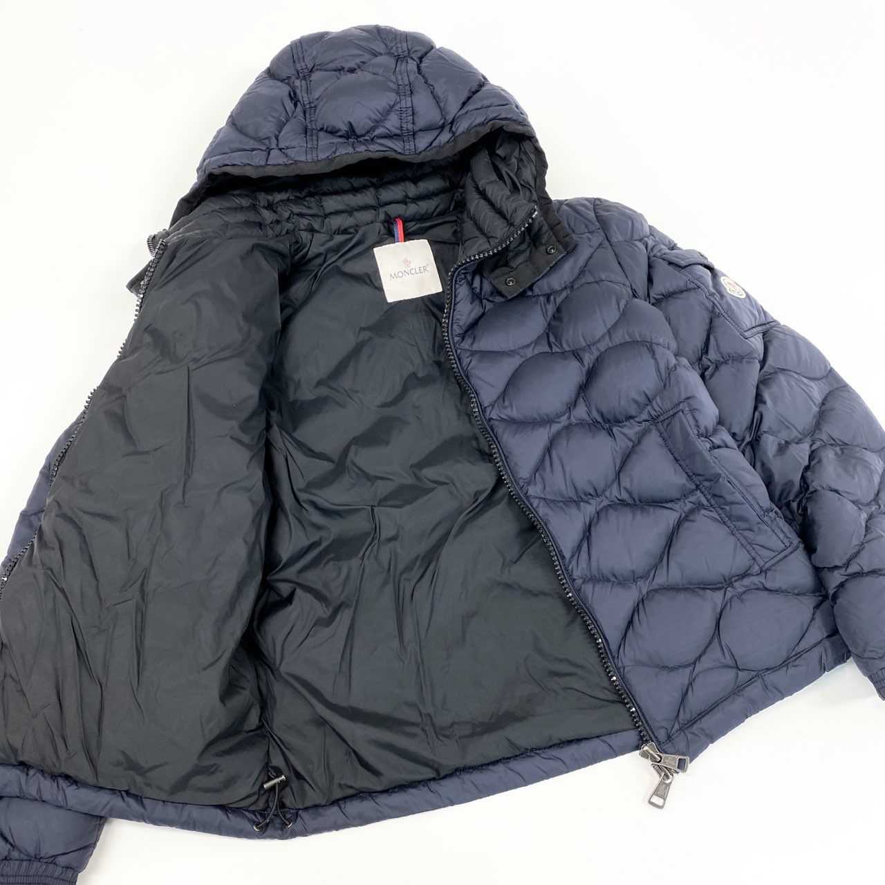 54d8 MONCLER モンクレール MORANDIERES モランデレス ダウンジャケット キルティング C20914131805 3 ネイビー