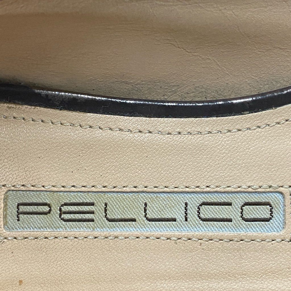 4d21 PELLICO ペリーコ 2115 Andrea アンドレア フラットパンプス 36 1/2 ピンクパープル パテントレザー シューズ イタリア製