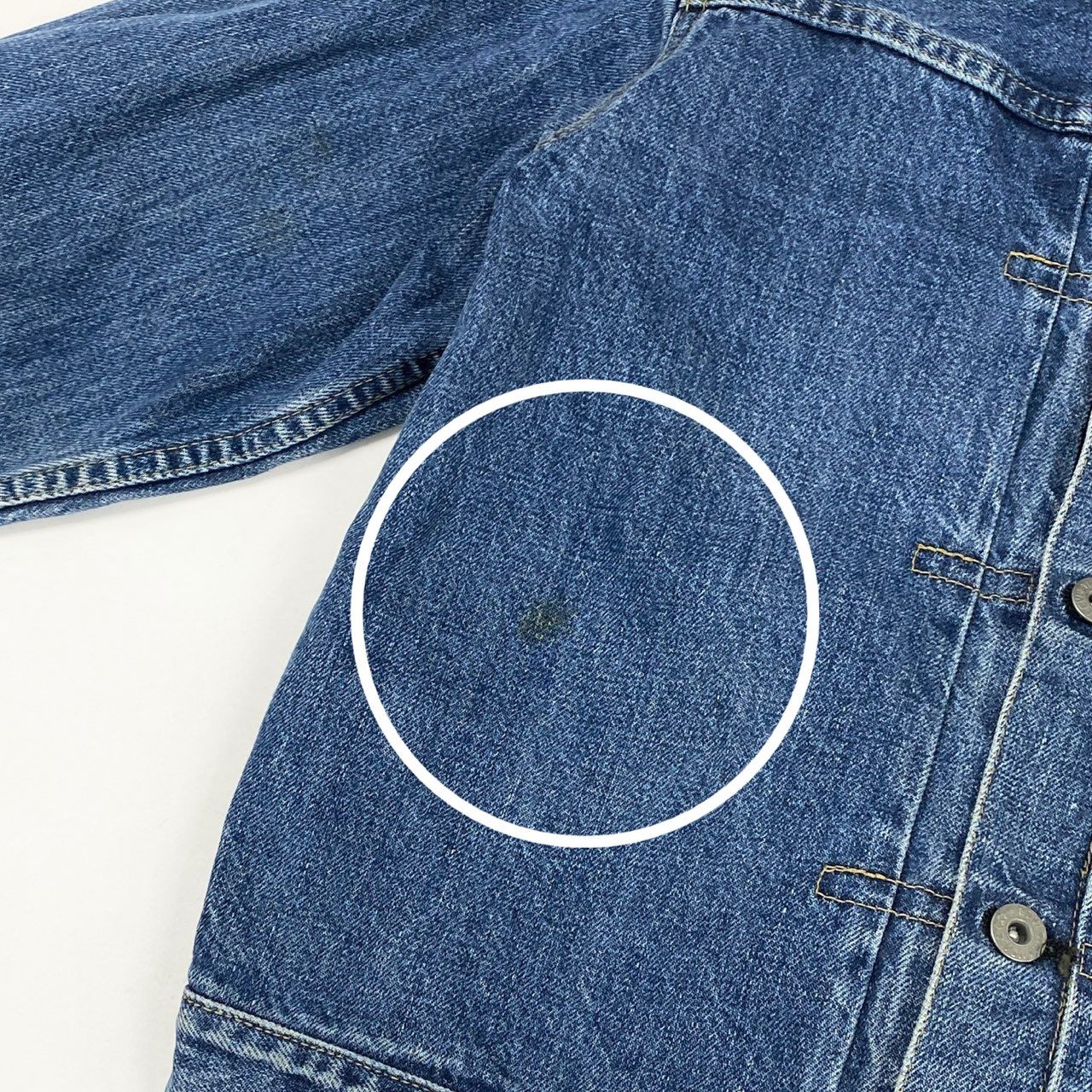12b19 Levis リーバイス 94年製 1st デニムジャケット ジージャン ウィンテージ 日本製 71560 38 インディゴブルー 綿100