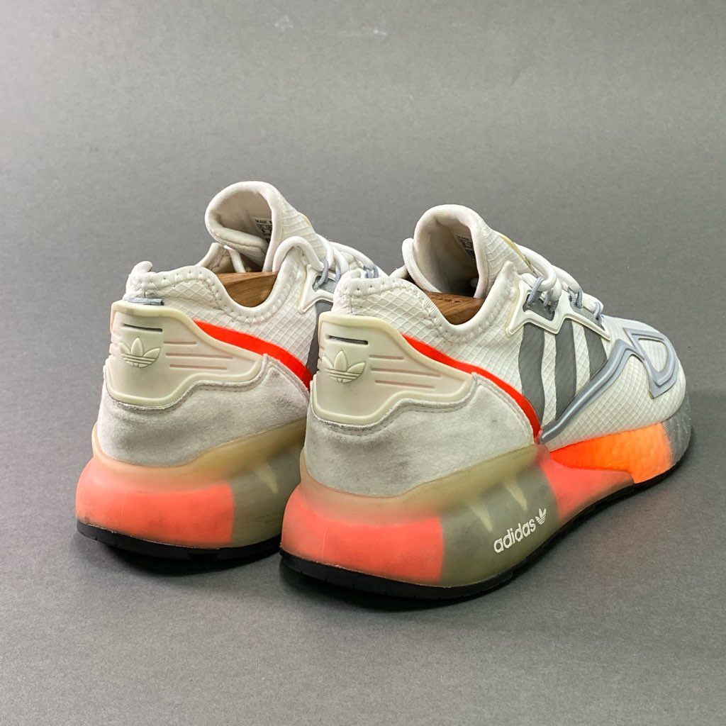 7e10 adidas アディダス NASA ナサコラボ ZX 2K BOOST ブースト FY5725 26cm ホワイト スニーカー シューズ