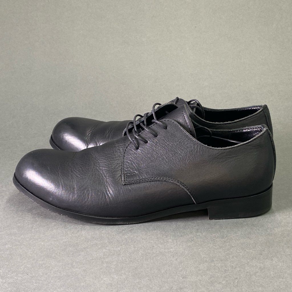 2e7 PADRONE パドローネ レザードレスシューズ 41 ブラック Leather ビジネス フォーマル レースアップ 日本製