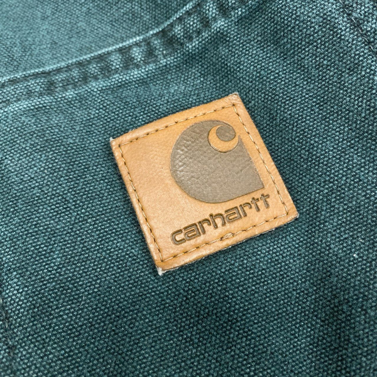 33g23 Carhartt カーハート Michigan Chore Coat ミシガンチョアコート カバーオール ジャケット USA製 ブランケット C02HTG グリーン メンズ