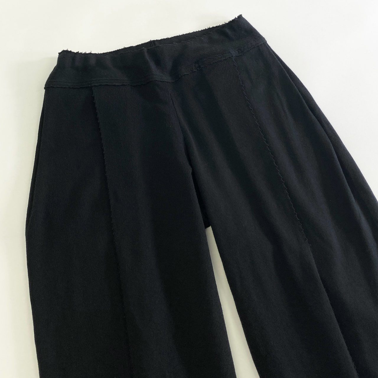 58j18 ISSEY MIYAKE A-POC INSIDE イッセイミヤケ エポックインサイド 日本製 インサイドアウト イージーパンツ ボトムス 2 ブラック