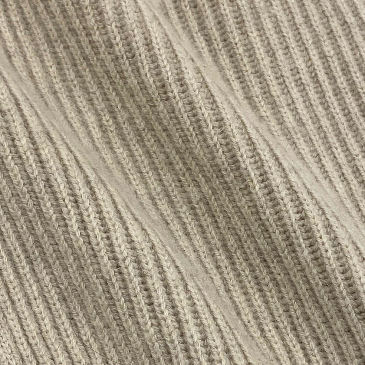 61g23 MAX MARA 白タグ フード ベルテッド ロングカーディガン ガウンコート ニット ウエストマーク グレージュ レディース