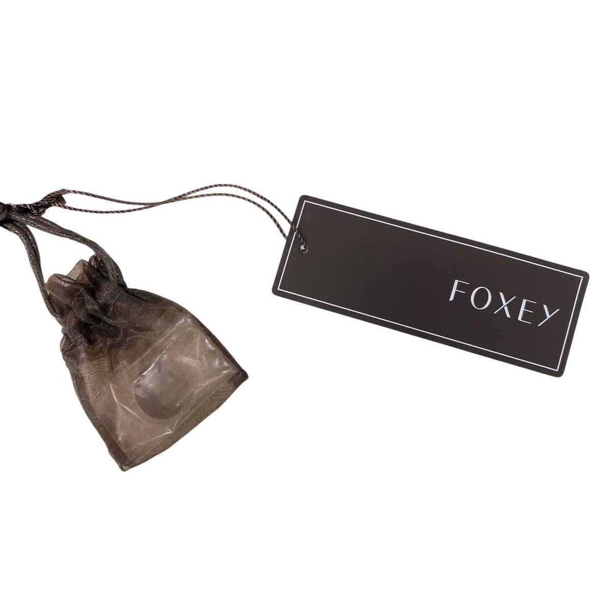 91g27 【未使用タグ付】 FOXEY フォクシー Grace グレース ダブルブレスト ジャケット 43156 サイズ38 ブラック レディースt18r