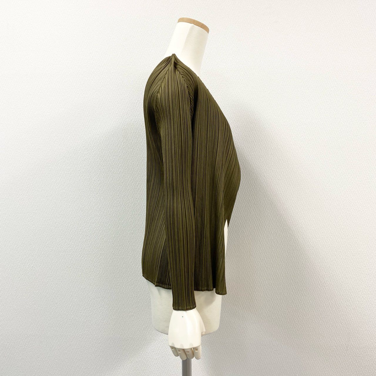 77i8 PLEATS PLEASE ISSEY MIYAKE プリーツプリーズ イッセイミヤケ 日本製 長袖プリーツカーディガン 羽織 ジャケット PP03-J0131 3 ブラウン系 レディースo07t