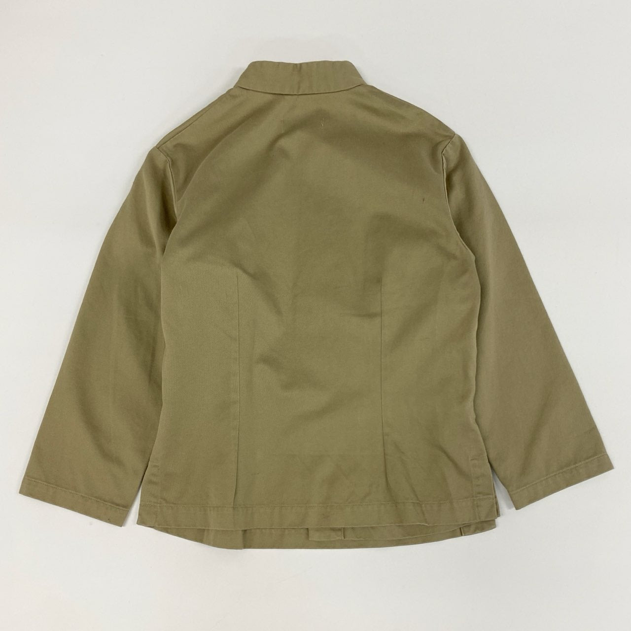 48h15《美品》robe de chambre COMME des GARCONS ローブドシャンブル コムデギャルソン チャイナ シャツジャケット M ベージュ レディース 日本製 AD2004k02i