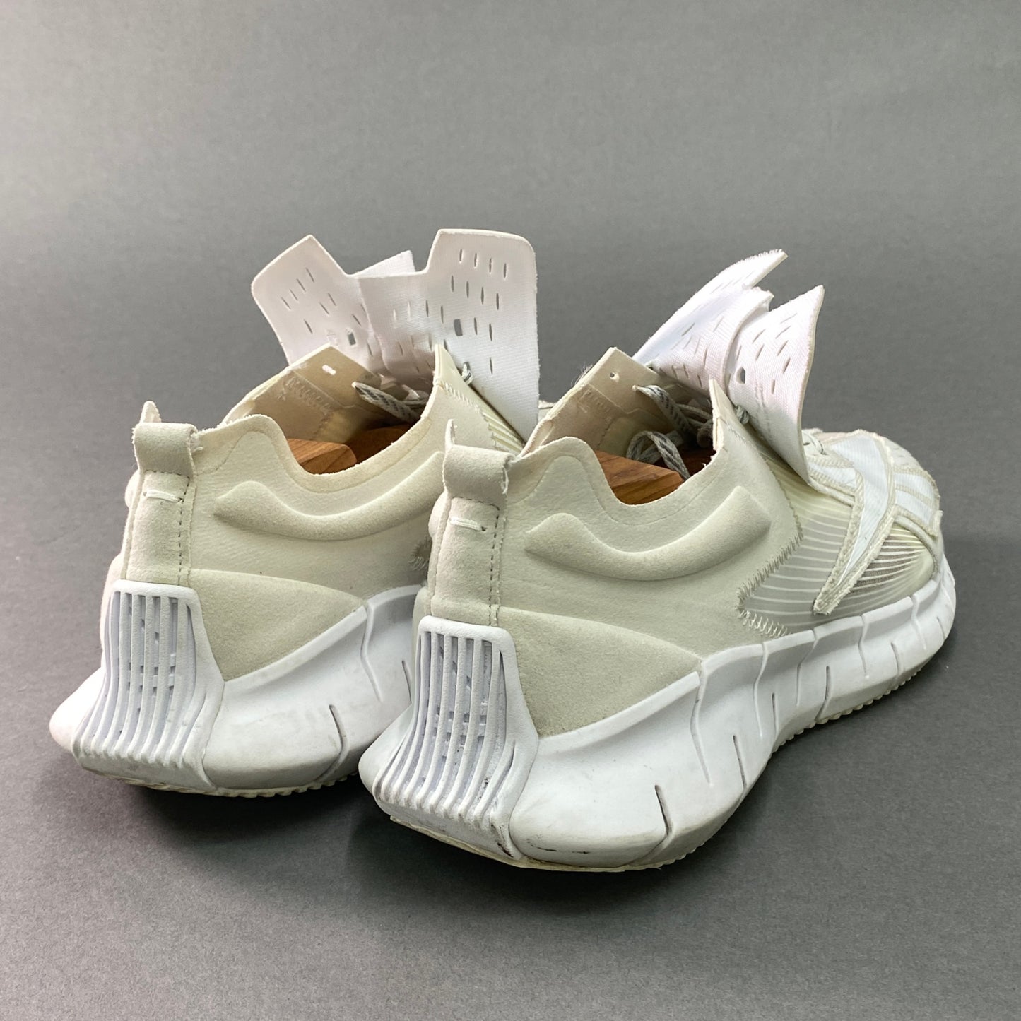 1g29 Maison Margiela メゾンマルジェラ ×Reebok リーボック Zig 3D Storm ストームメモリー スニーカー 26cm ホワイト シューズ 箱有t18r