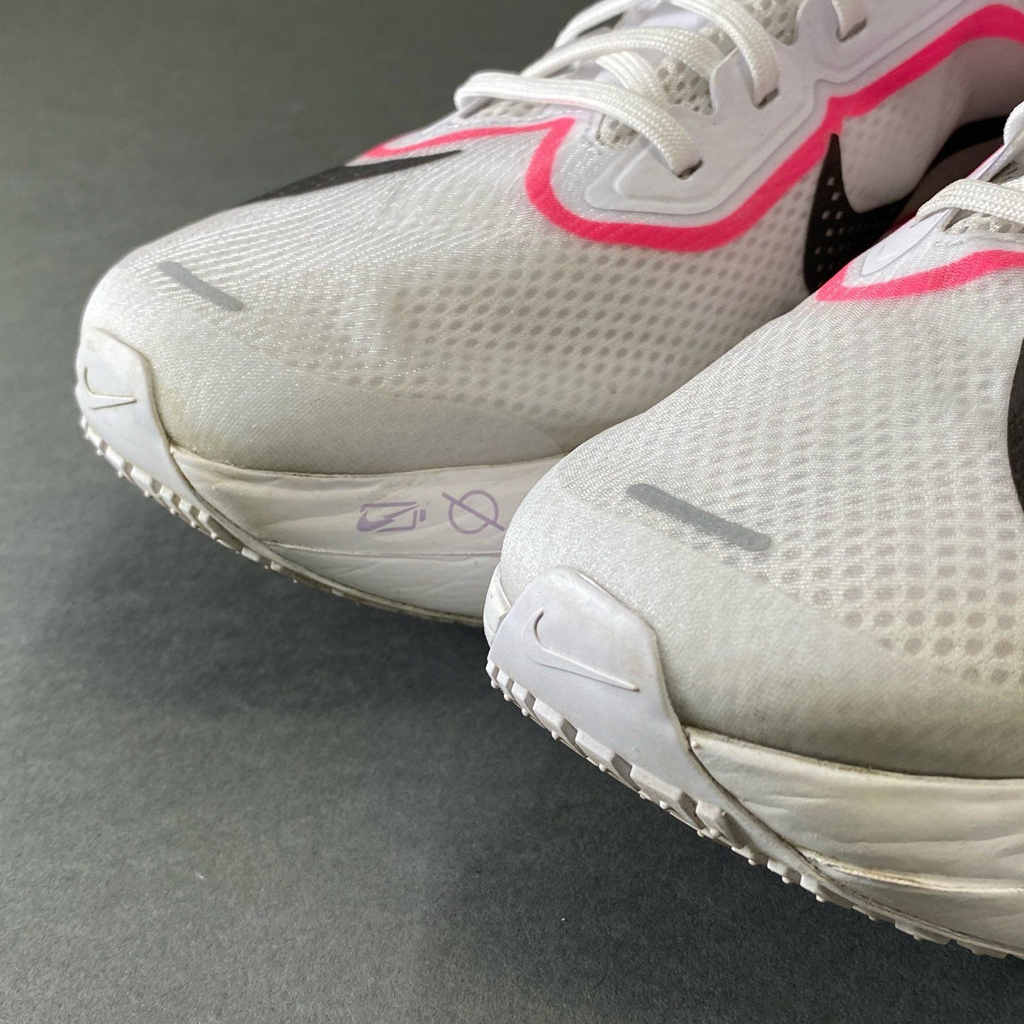 3g9 NIKE ナイキ ZOOM FLY 6 ズームフライ FN8454-101 28.5cm ホワイト ピンク シューズ