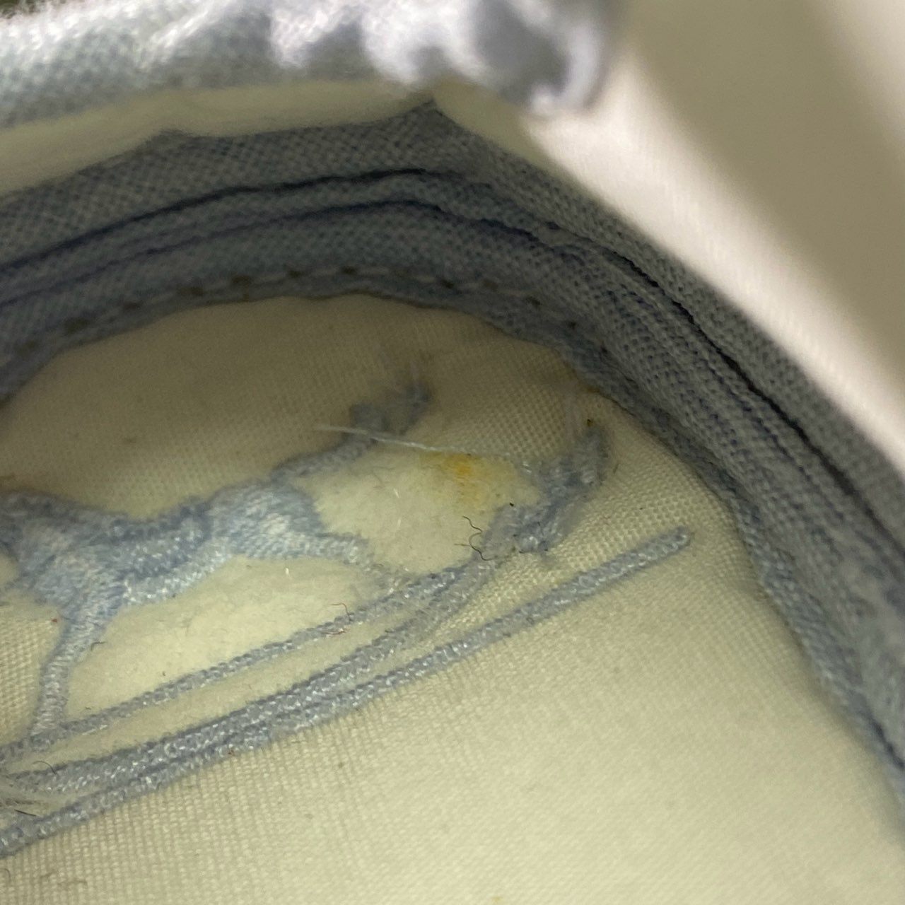 1a27 《美品》HERMES エルメス PAIRE DE CHAUSSONS PIF ベビー ファーストシューズ ホース刺繍 ブルー