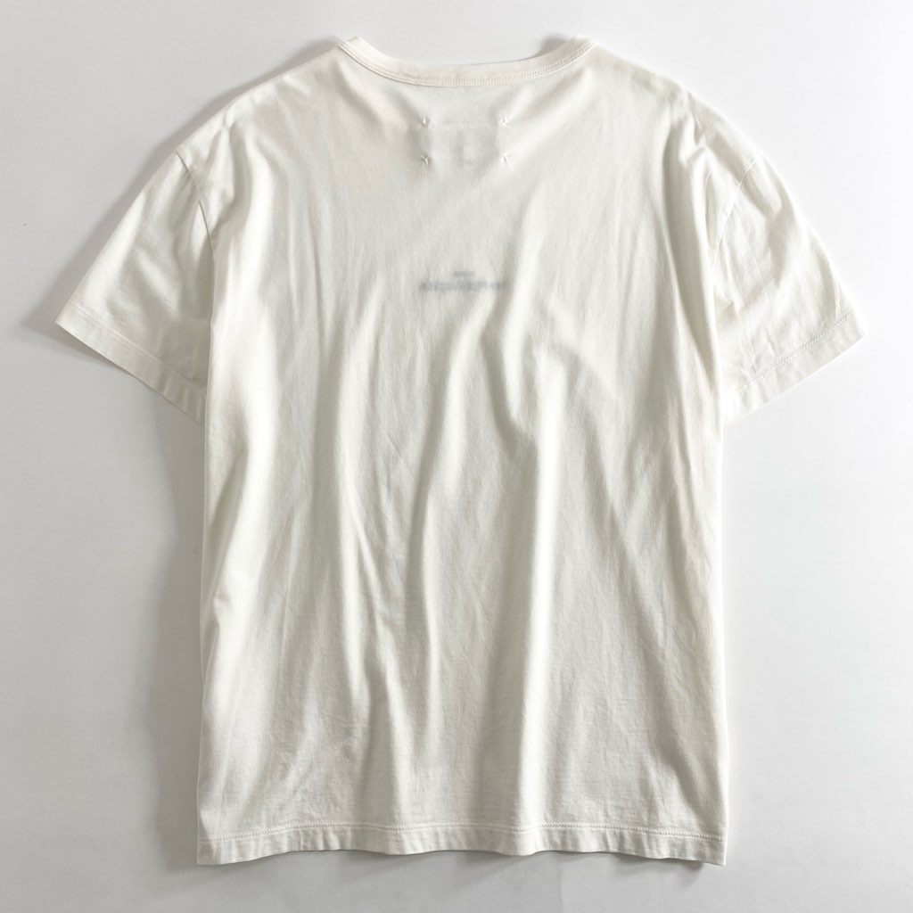 13e22 Maison Margiela メゾンマルジェラ リバースロゴTシャツ クルーネック ショートスリーブ カットソー S30GC0701 50 ホワイト コットン