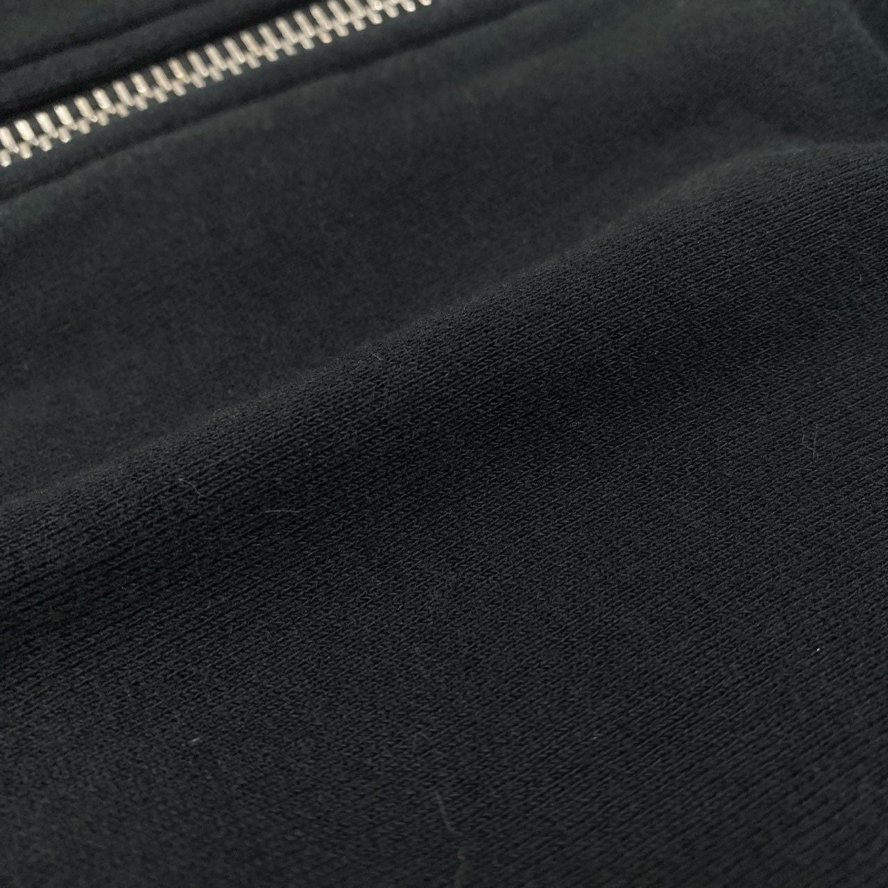 44h26 DSQUARED2 ディースクエアード イタリア製 サイドロゴプリント ジップアップパーカー フーディ S74HG0069 Mサイズ ブラック コットン メンズo07t