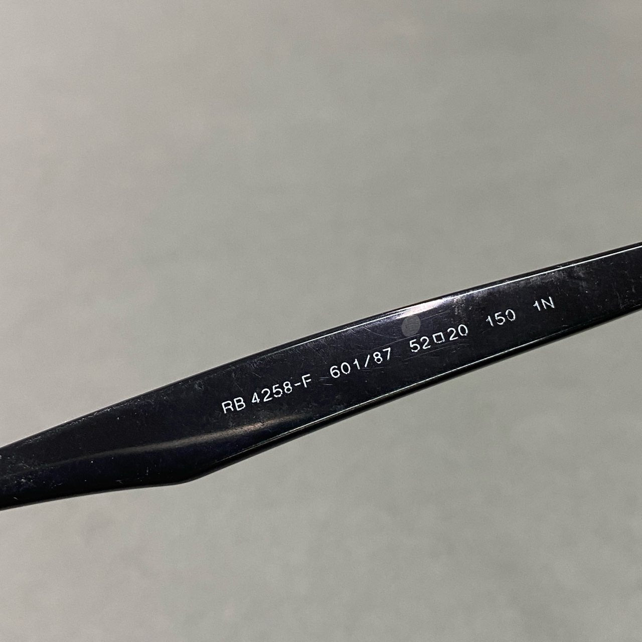 c21 Ray-Ban レイバン ウェリントン サングラス RB4258 クリアブラック アイウェア メガネ 眼鏡