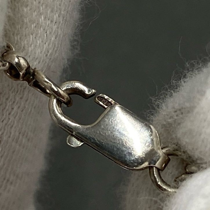 h17-⑨ SAAD サード 甲丸 シルバーチェーン ネックレス 45.5cm 925 SILVER CHAIN NECKLACE アクセサリー ジュエリー