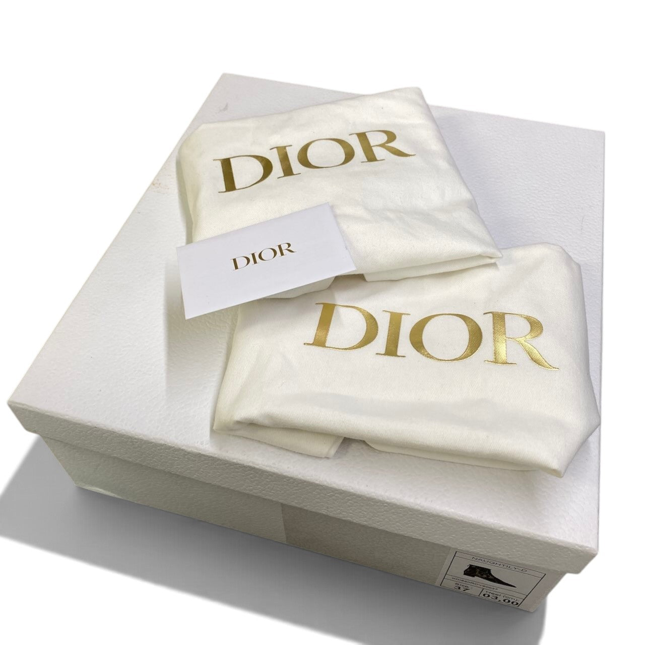 i8 【未使用保管品】 DIOR ディオール NAUGHTILY-D ヒールショートブーツ Dior Roses サイズ37 ブラック レディースk02i