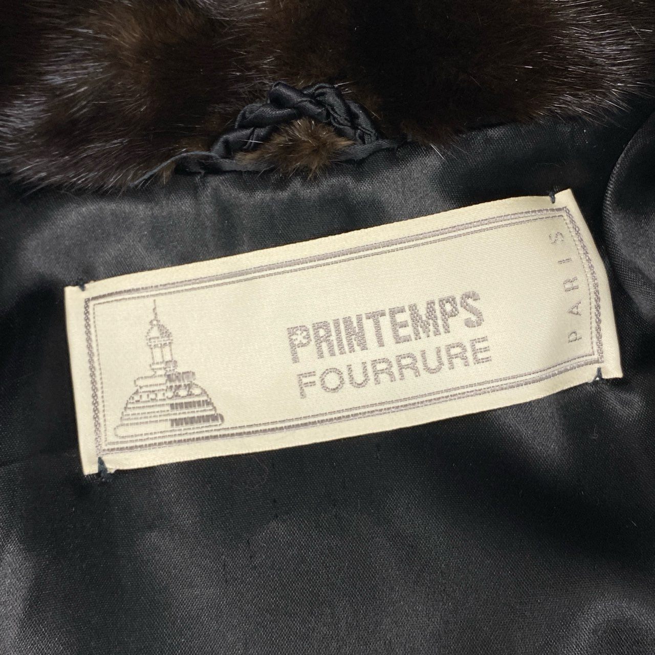 70l1《本毛皮》 デミバフミンク ミンクコート 超ロングコート 120cm ミンクファー MINK FUR free ブラウン系u02t