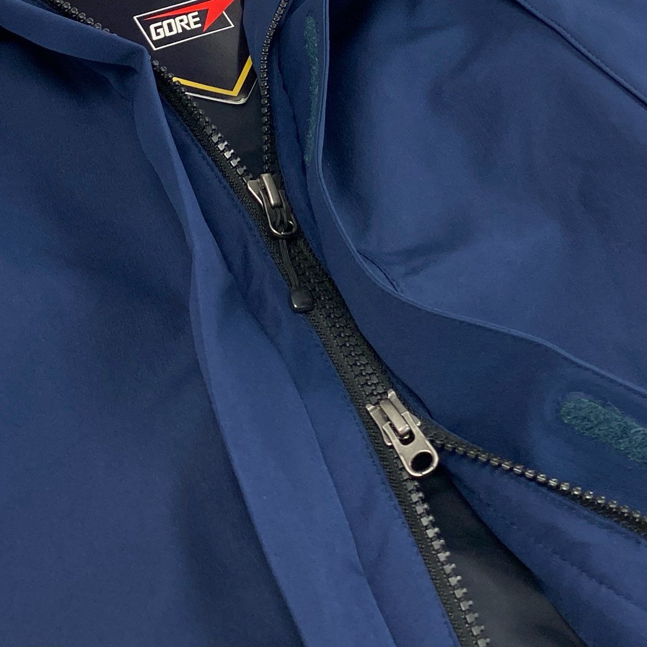 33f18 《新品保管品》 THE NORTH FACE ザ ノースフェイス MOUNTAIN JACKET マウンテンジャケット パーカー GORE-TEX ゴアテックス NP61540 サイズXL ブルー ブラック ナイロン メンズ 紳士服
