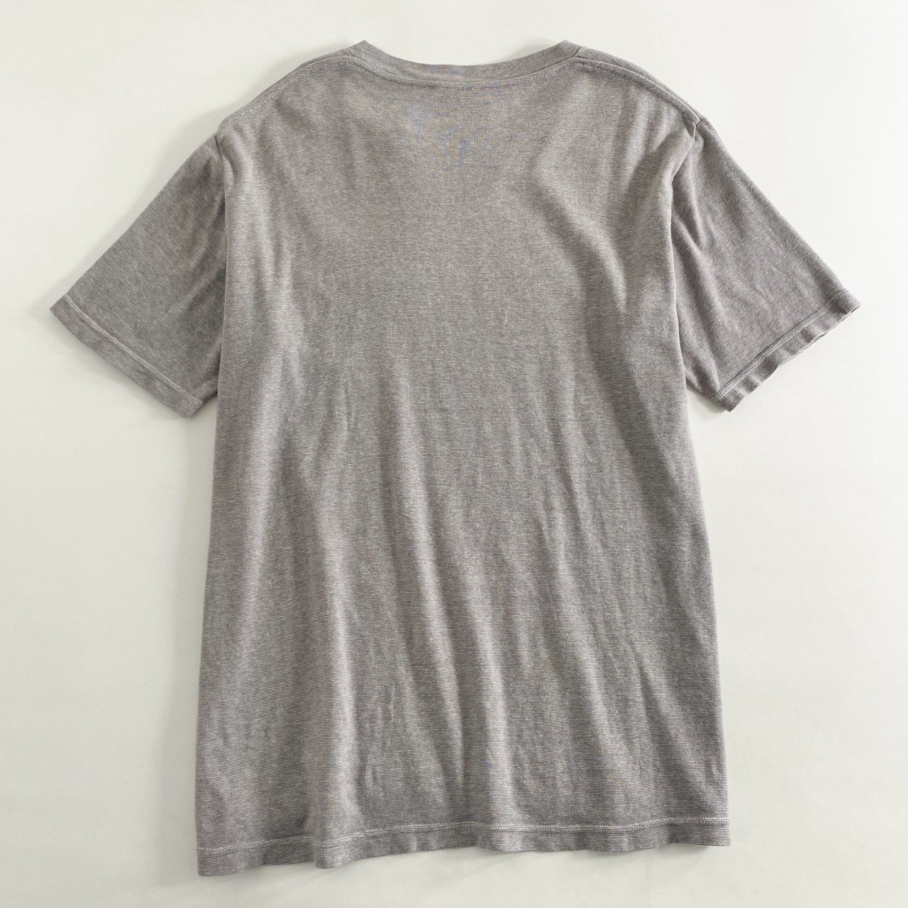 50h10 フランス製 LUTAYS リュテス 半袖Tシャツ カットソー トップス サイズ50 グレー系 コットン100% メンズ 男性用