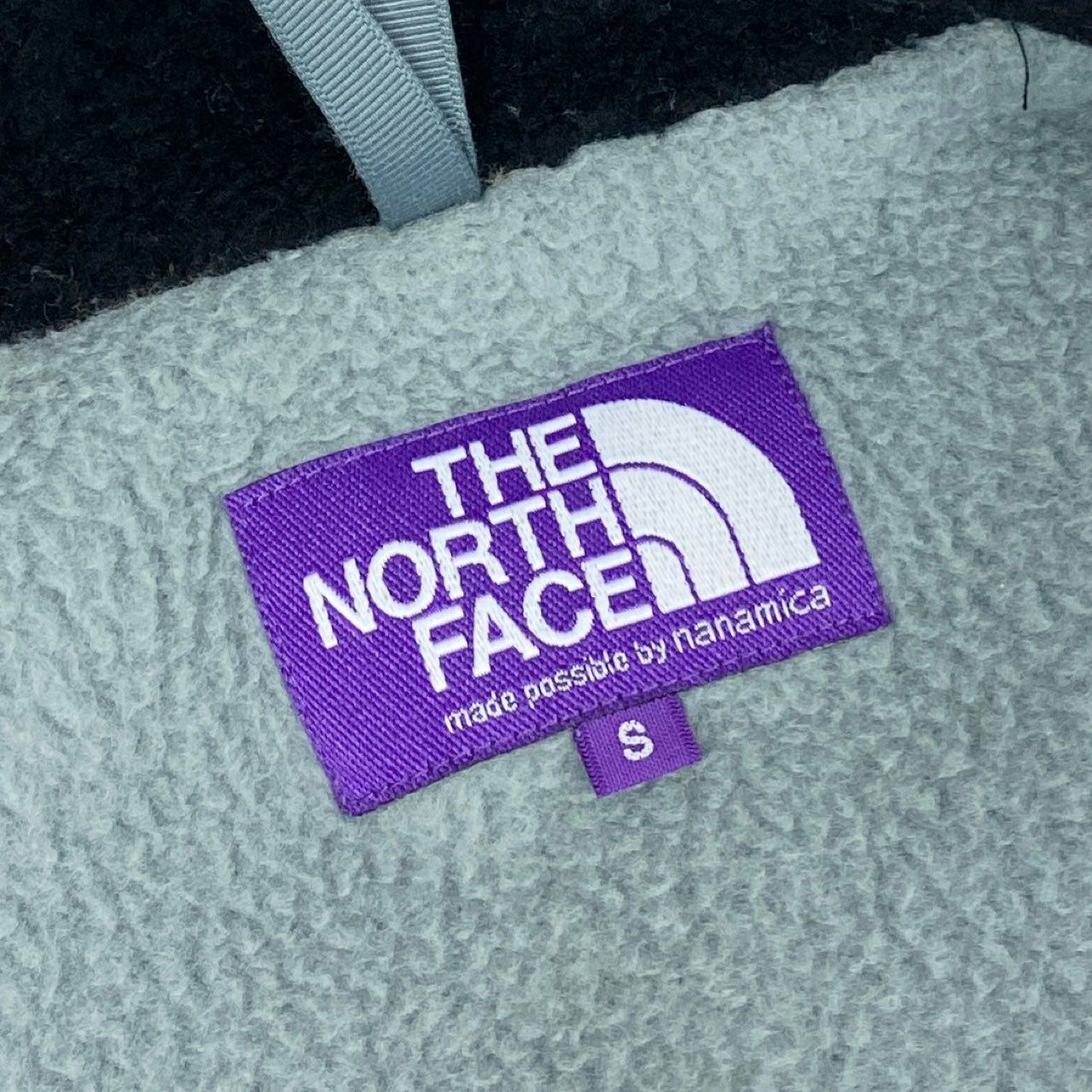 1f6 THE NORTH FACE ザ ノースフェイス パープルレーベル NA2054N デナリジャケット ボアジャケット サイズS ブルーグレー メンズ アウトドア