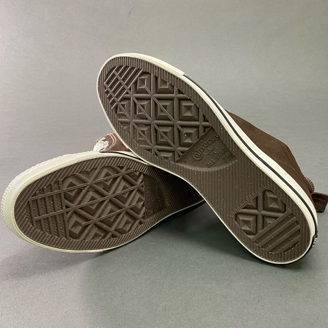11c25 【極美品】 CONVERSE × PORTER コンバース ポーター オールスター ハイ ハイカットスニーカー シューズ スモーキー コーデュラダック生地 1SD501 26.0cm ブラウン メンズ