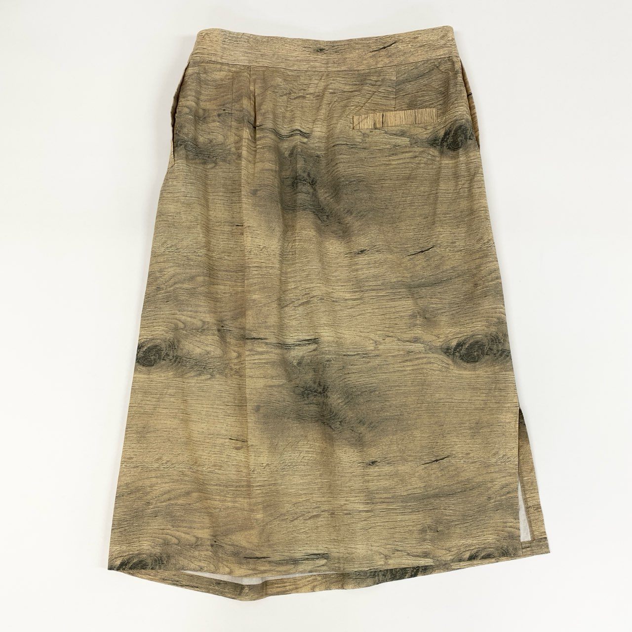 17f30 《極美品》 BLESS ブレス N°64 2025ss SMLXL skirt WOODBEIGE 膝丈スカート フレアスカート サイズ0S ベージュ系 コットン レディース 女性用