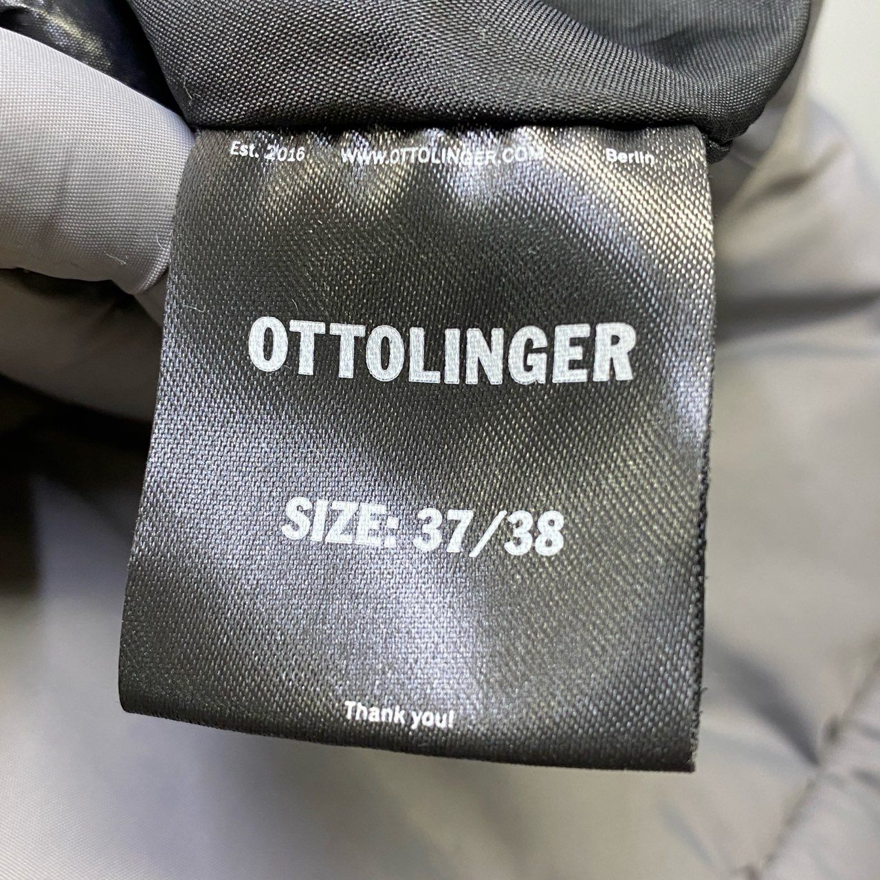 1i4 OTTOLINGER オットリンガー MOON BOOTS ムーンブーツ 37/38 グレー ブラック Hype Beast プラットフォーム 厚底 シューズt18r