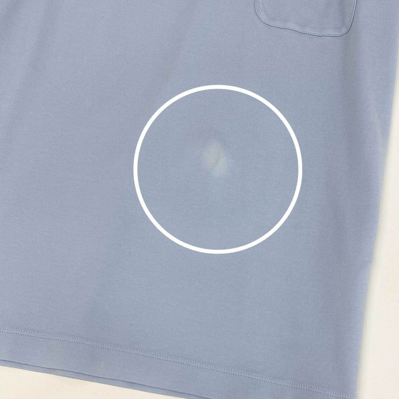 25f14 LOUIS VUITTON ルイヴィトン ダミエポケット 半袖ポロシャツ サイズM ブルー POLO SHIRT ロゴプリント 夏
