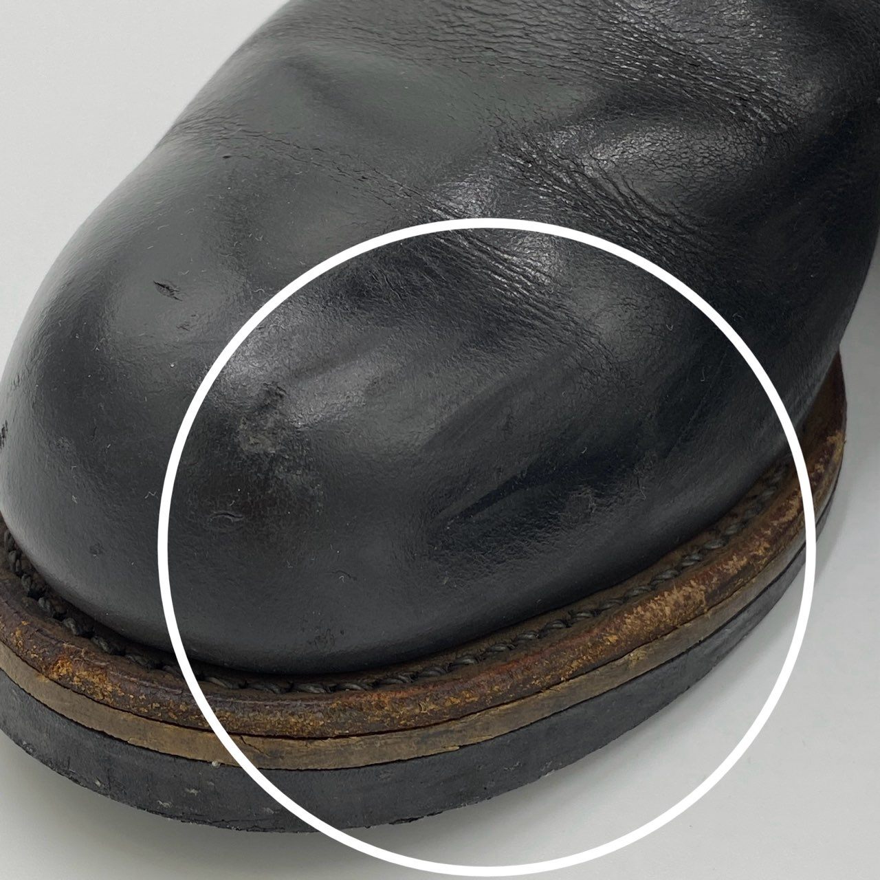 1h7 RED WING レッドウィング 2268 エンジニアブーツ USA 7 ブラック レザー メンズ ブーツ 革靴k02i