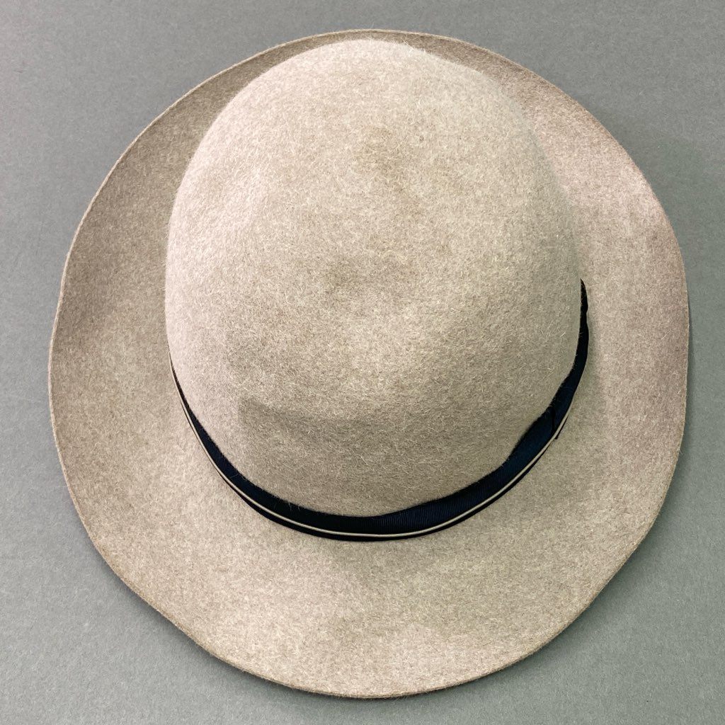 d8-1 Borsalino ボルサリーノ ラヴィットハット フェルト イタリア製 Qualita Superiore クオリタスペリオーレ 114561 59 グレー pelo 100%