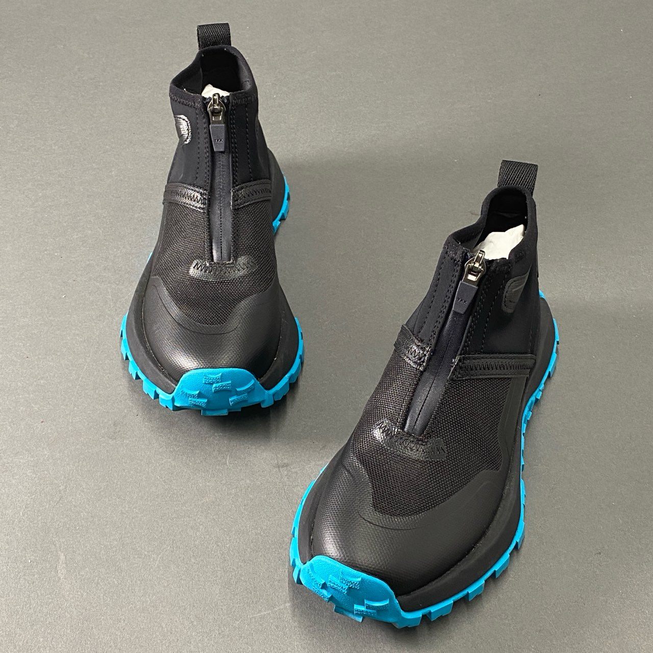 6d16 【美品】 CAMPER カンペール Drift Trail ドリフトトレイル ハイカットスニーカー K400740-003 36 ブラック/ブルー レディース