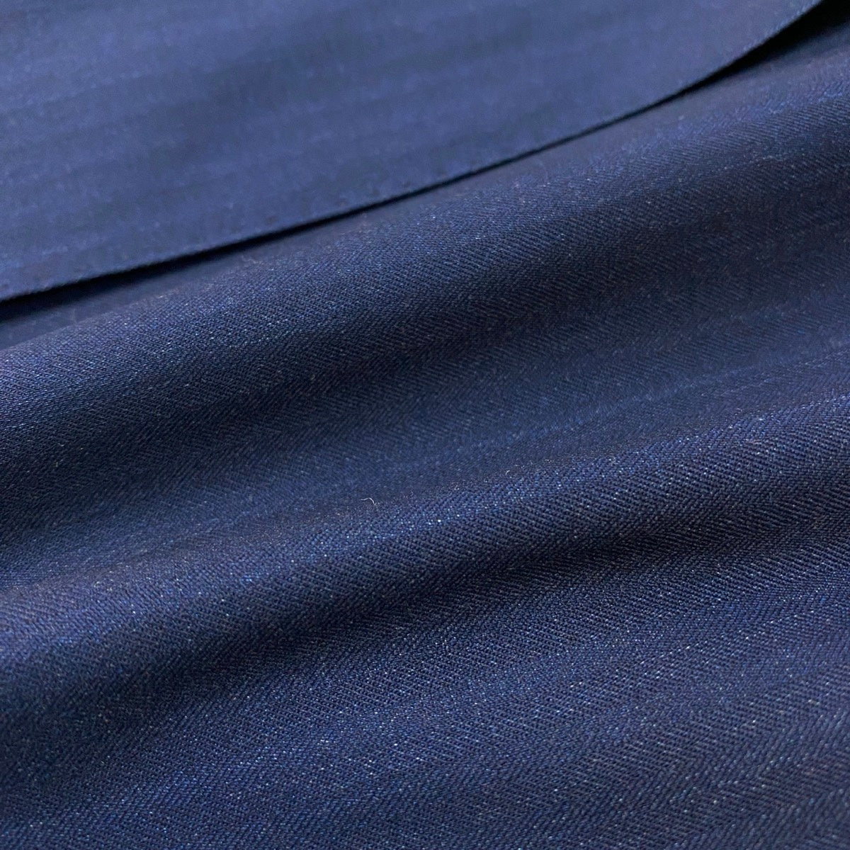36e27 【美品】 azabu tailor 麻布テーラー Loro Piana ロロピアーナ生地 セットアップ オーダースーツ シングル 2B XLサイズ ネイビー メンズ 紳士服u02t