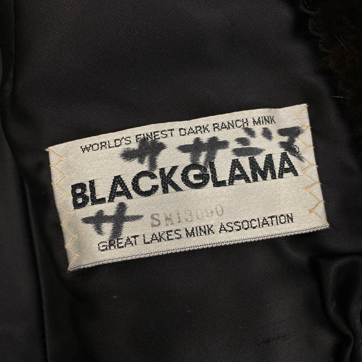 9L19 BLACKGLAMMA ブラックグラマ 最高級 ダークミンク セミロングコート サイズF ダークブラウン 本毛皮 MINK FURt18r