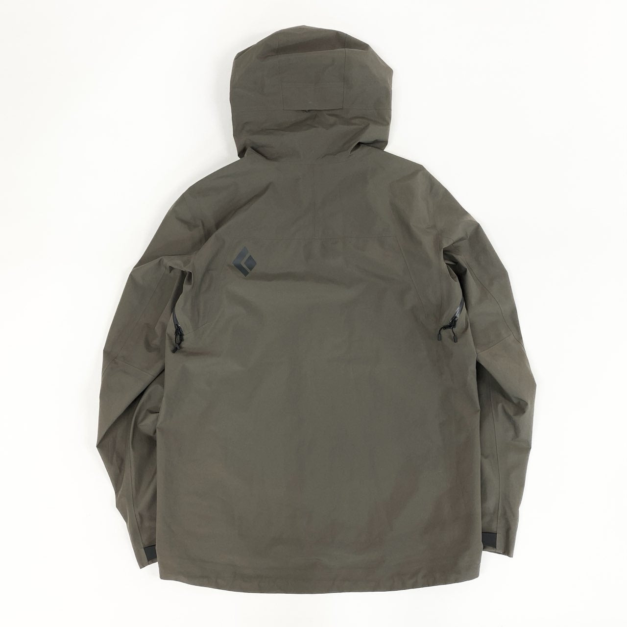 55f5 【未使用】Black Diamond ブラックダイヤモンド GORE-TEX ゴアテックス リキッドポイントシェル レインパーカ サイズM カーキ メンズ 男性用