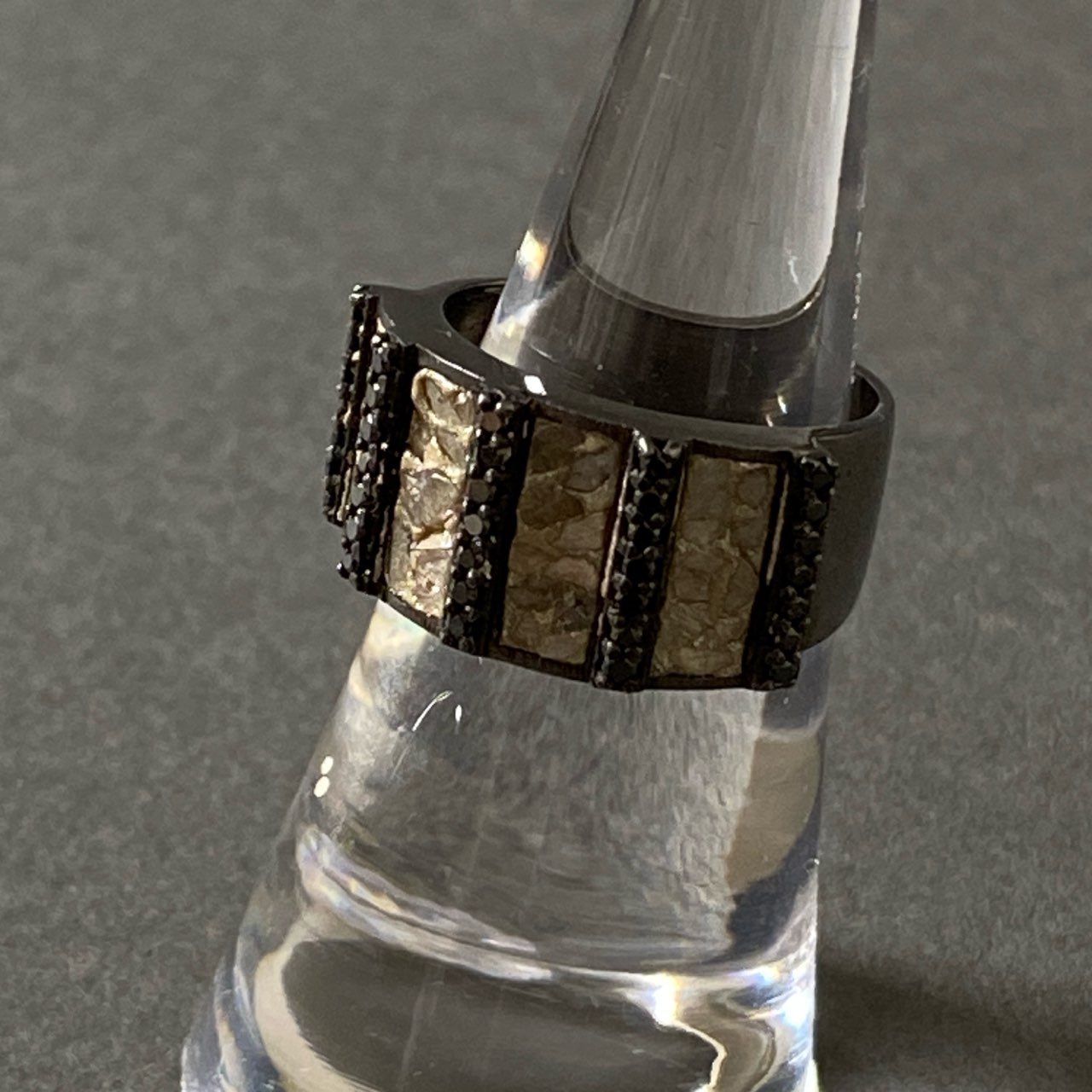 g19 定価¥55,000 Shana Gulati Drawer ドゥロワー AJMER RING アジュメールリング シルバー アクセサリー ラインストーン 12号