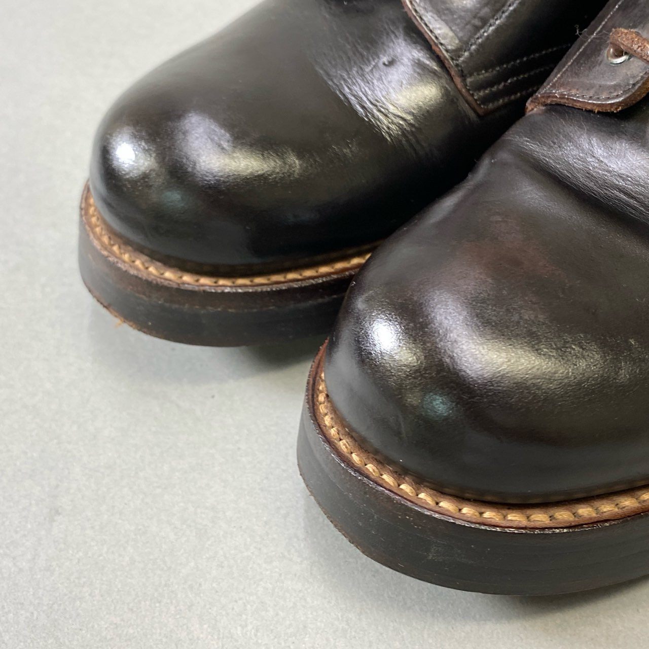 6j17 Rolling dub trio ローリングダブトリオ COUPEN コペン レザーブーツ 26cm ブラック Leather 革靴 シューズ 箱付きt18r