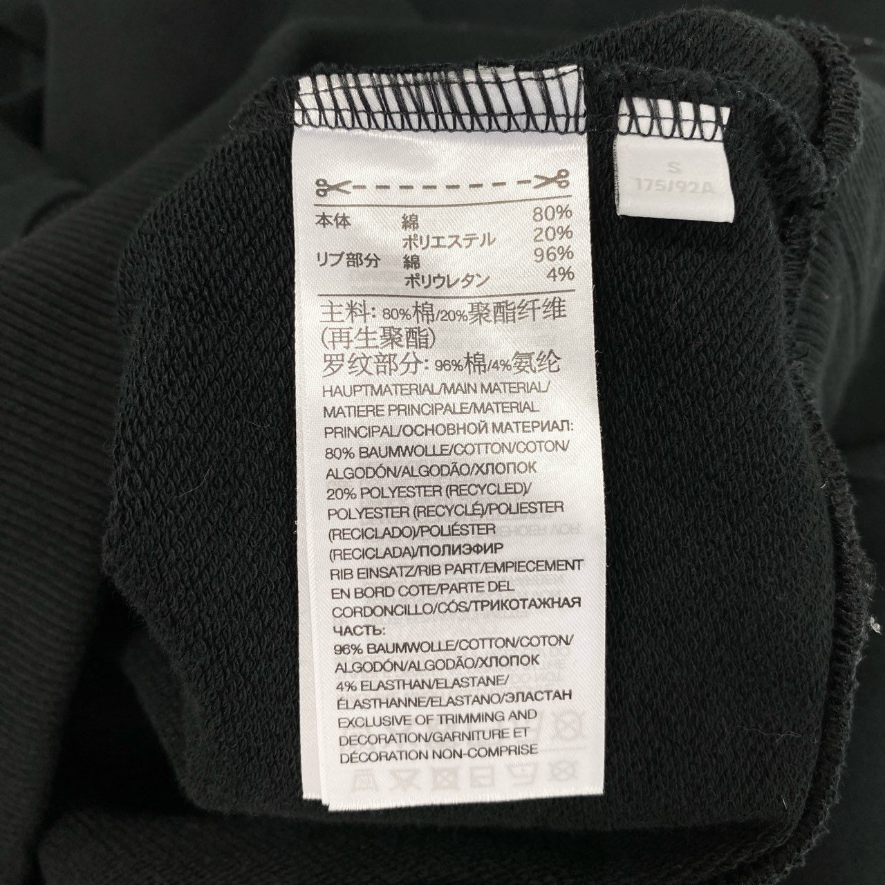 29g28 Y-3 ワイスリー ヨウジヤマモト FT CREW SWEAT ロゴプリント クルーネック オーバーサイズ スウェット プルオーバー トップス スエット IV5580 S ブラック メンズ