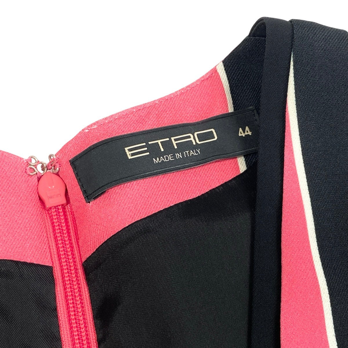 h17 【美品】ETRO エトロ ノースリーブロングドレスワンピース 44サイズ レーヨン100% レディース 女性用k02i