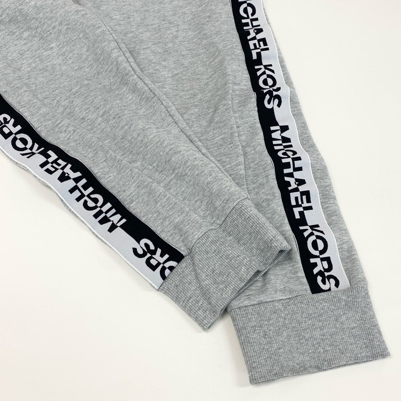 33d3 MICHAEL KORS マイケルコース セットアップ サイドライン スウェットパーカー S / XS グレー ジャージ