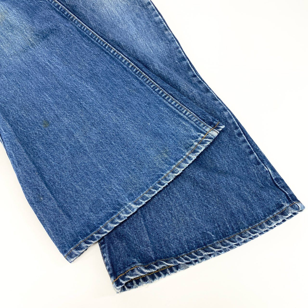 54h27 《VINTAGE》 Levi’s リーバイス 80s 584-0217 フレアカットデニムパンツ ボトムス ジーンズ ブーツカット 82年製 ヴィンテージ インディゴブルー メンズo07t