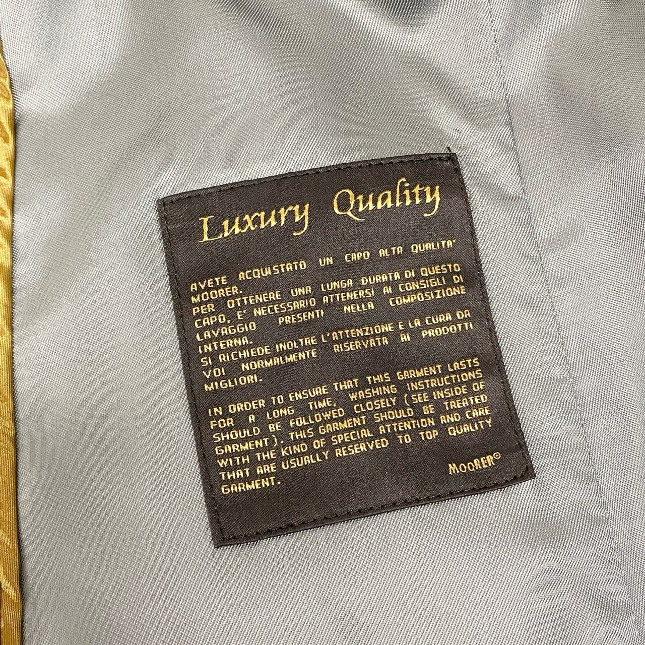 13c5 MOORER ムーレー トレンチコート スプリングコート サイズ42 グレー レディース 女性用 コートk02i