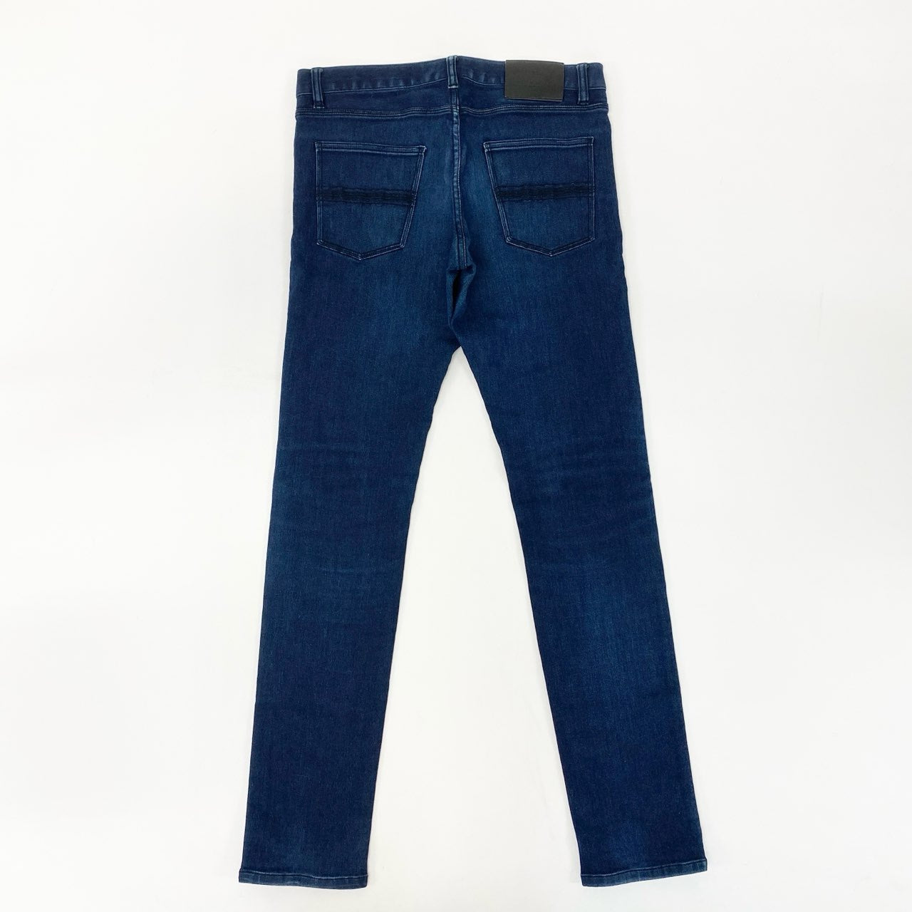 65j9 《美品》BLACK LABEL CRESTBRIDGE ブラックレーベルクレストブリッジ ストレッチデニムパンツ ボトム フィット 51R40-301-28 79サイズ インディゴ メンズo07t